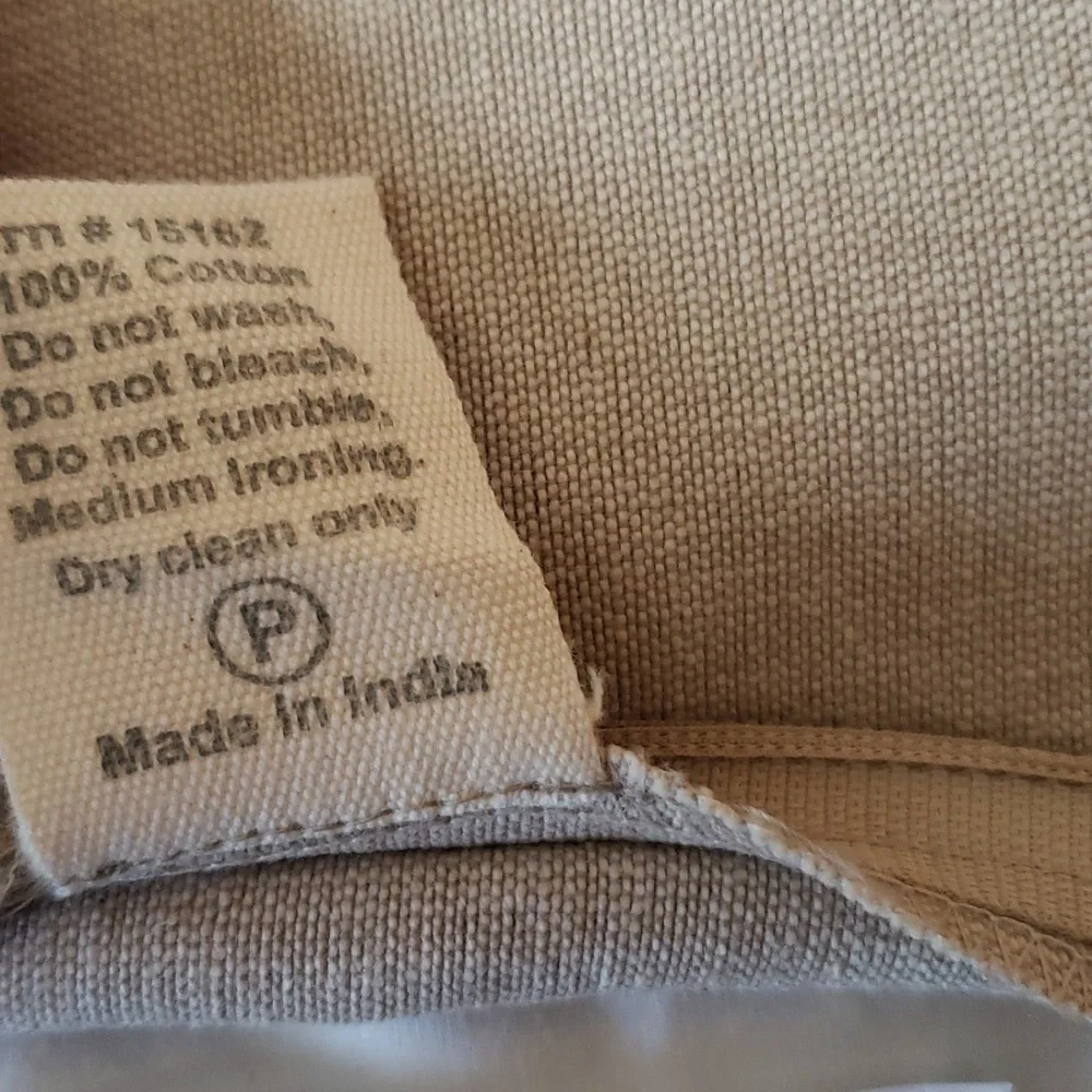ARHAUS Embroidered Down Filled Accent Pillow